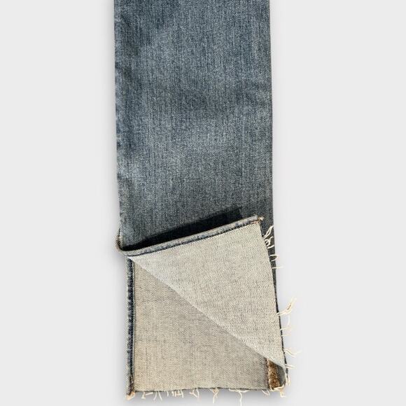 Favorite Daughter Valentina Super High Rise Tower Jean with Slit Size 23 - Picture 6 of 12